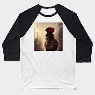 Chicken in the City Baseball T-Shirt